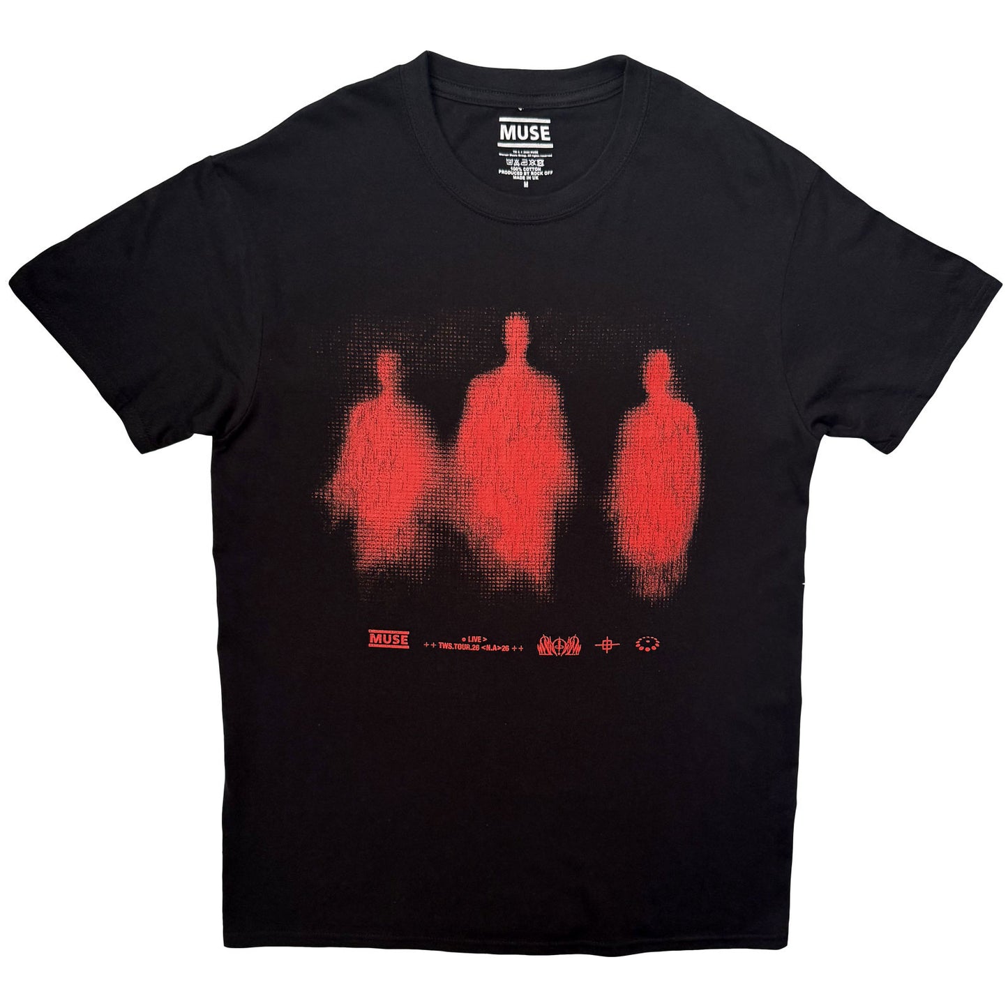 Een foto van een Muse T-Shirt