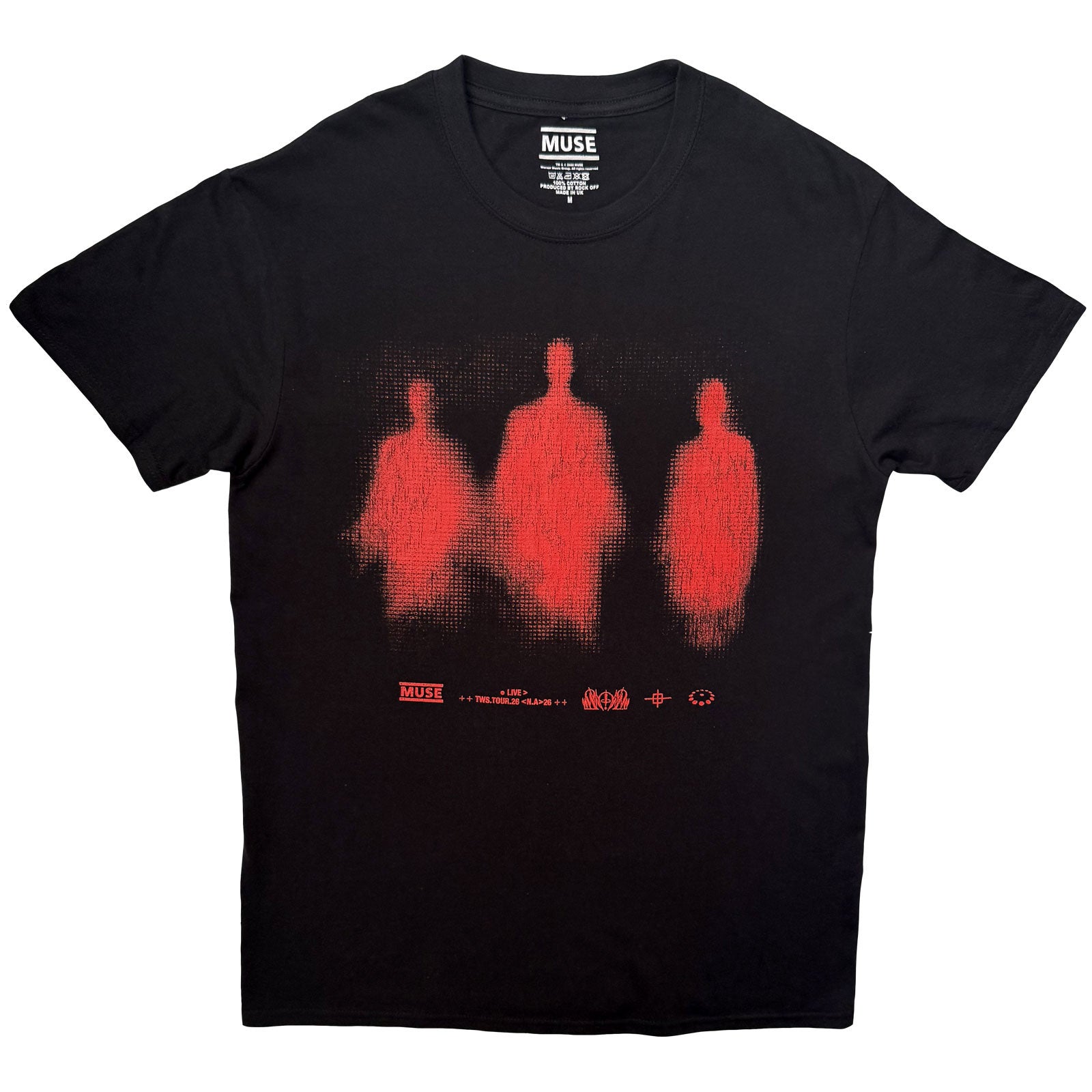 Een foto van een Muse T-Shirt