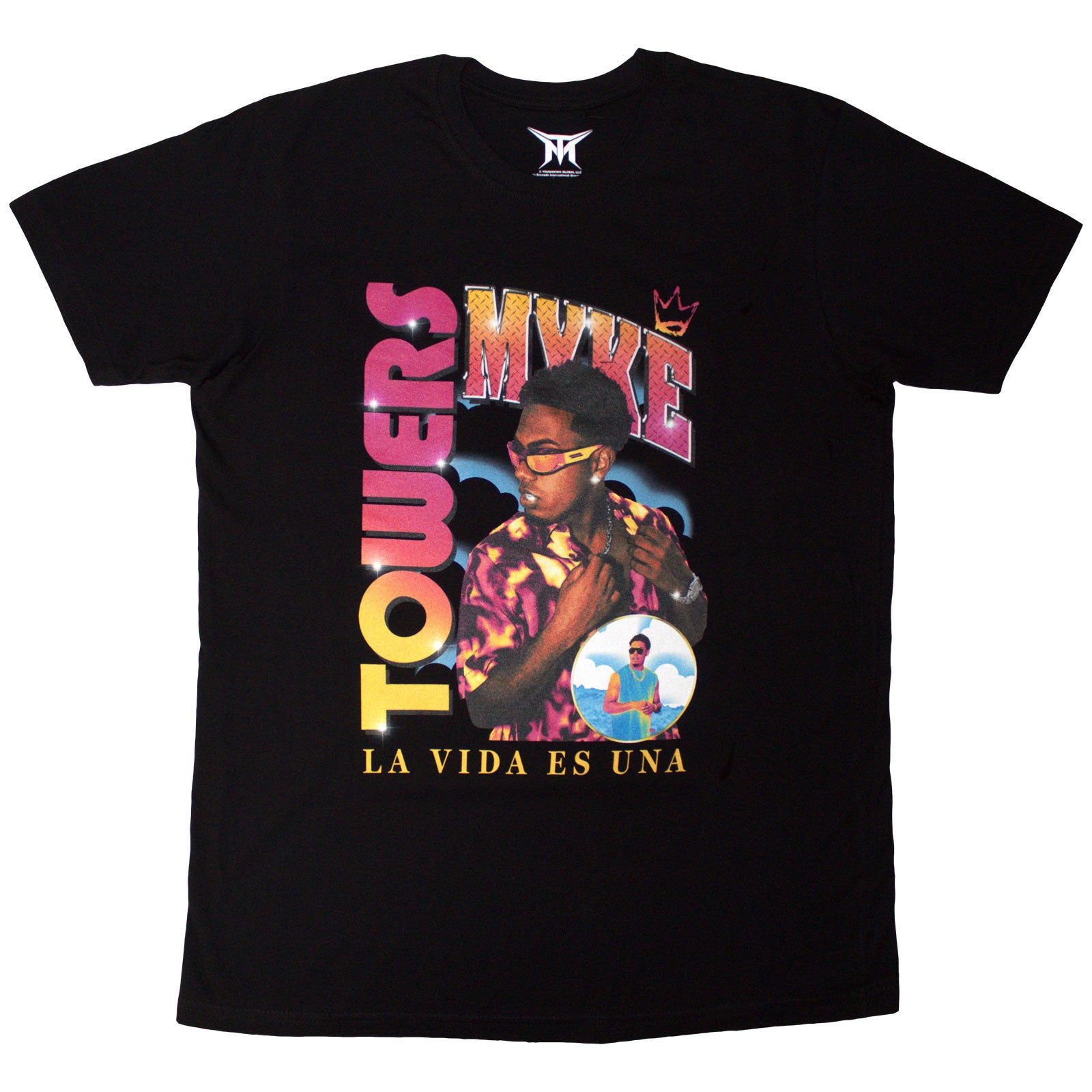 Een foto van een Myke Towers T-Shirt