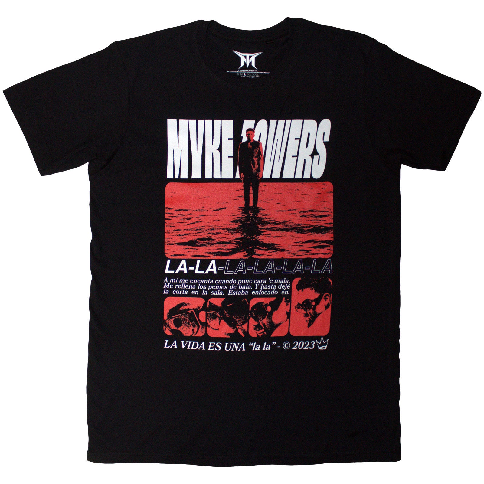 Een foto van een Myke Towers T-Shirt