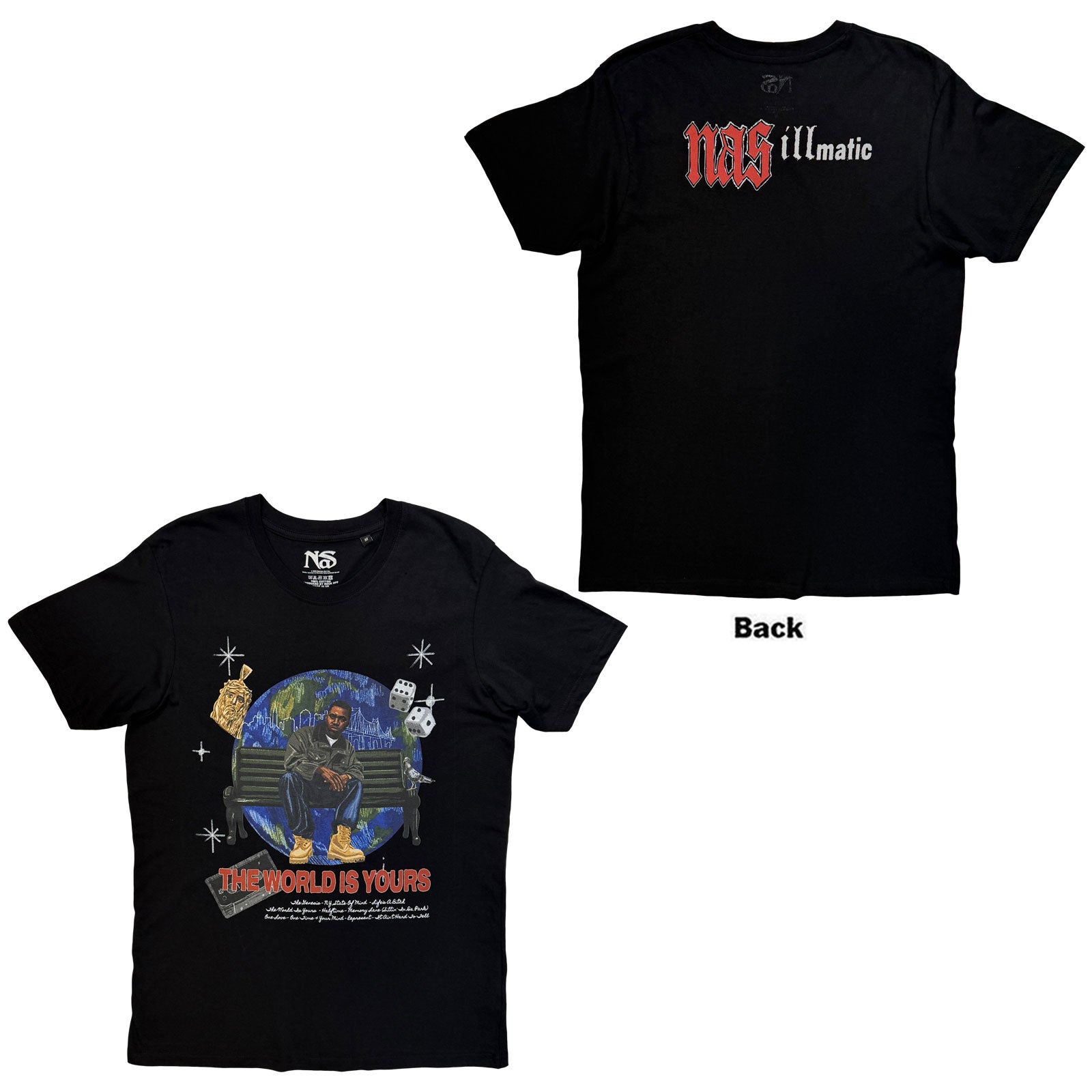Een foto van een Nas T-Shirt