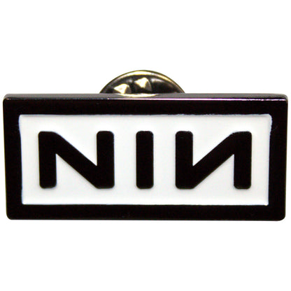 Een foto van een Nine Inch Nails Speld Badge