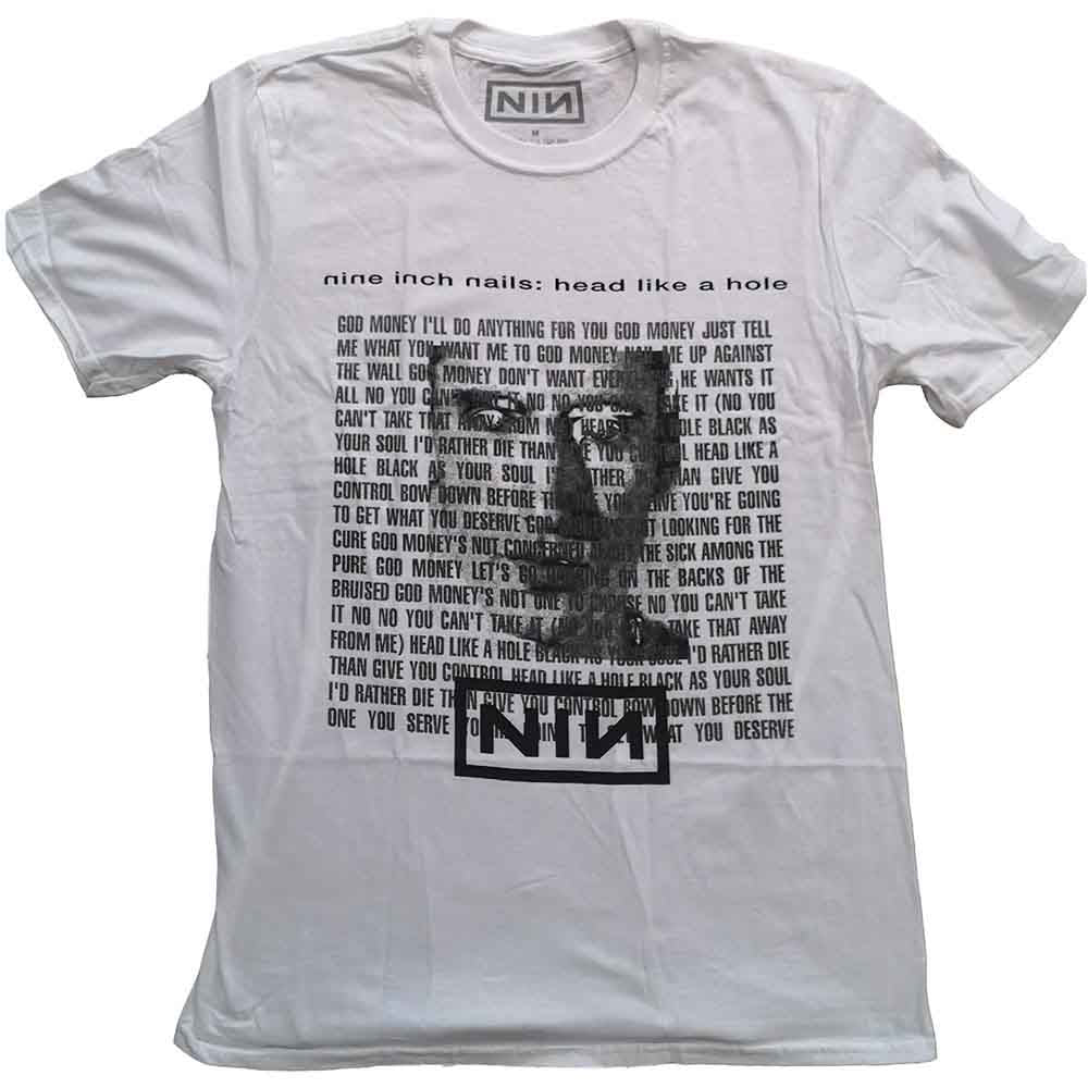 Een foto van een Nine Inch Nails T-Shirt
