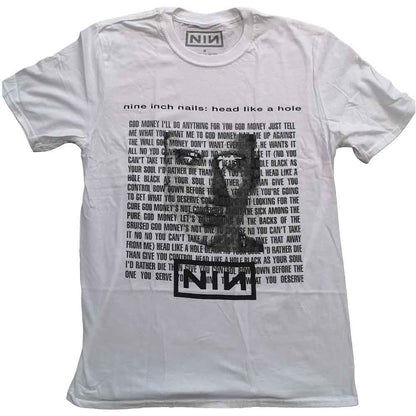 Een foto van een Nine Inch Nails T-Shirt