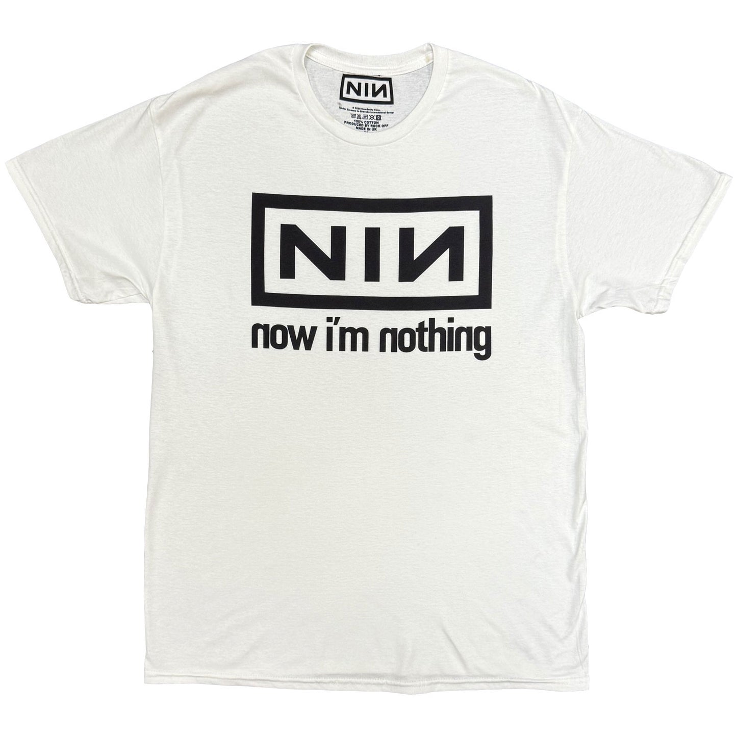 Een foto van een Nine Inch Nails T-Shirt