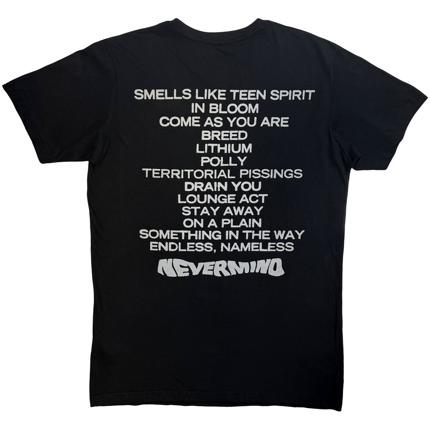 Een foto van een Nirvana T-Shirt