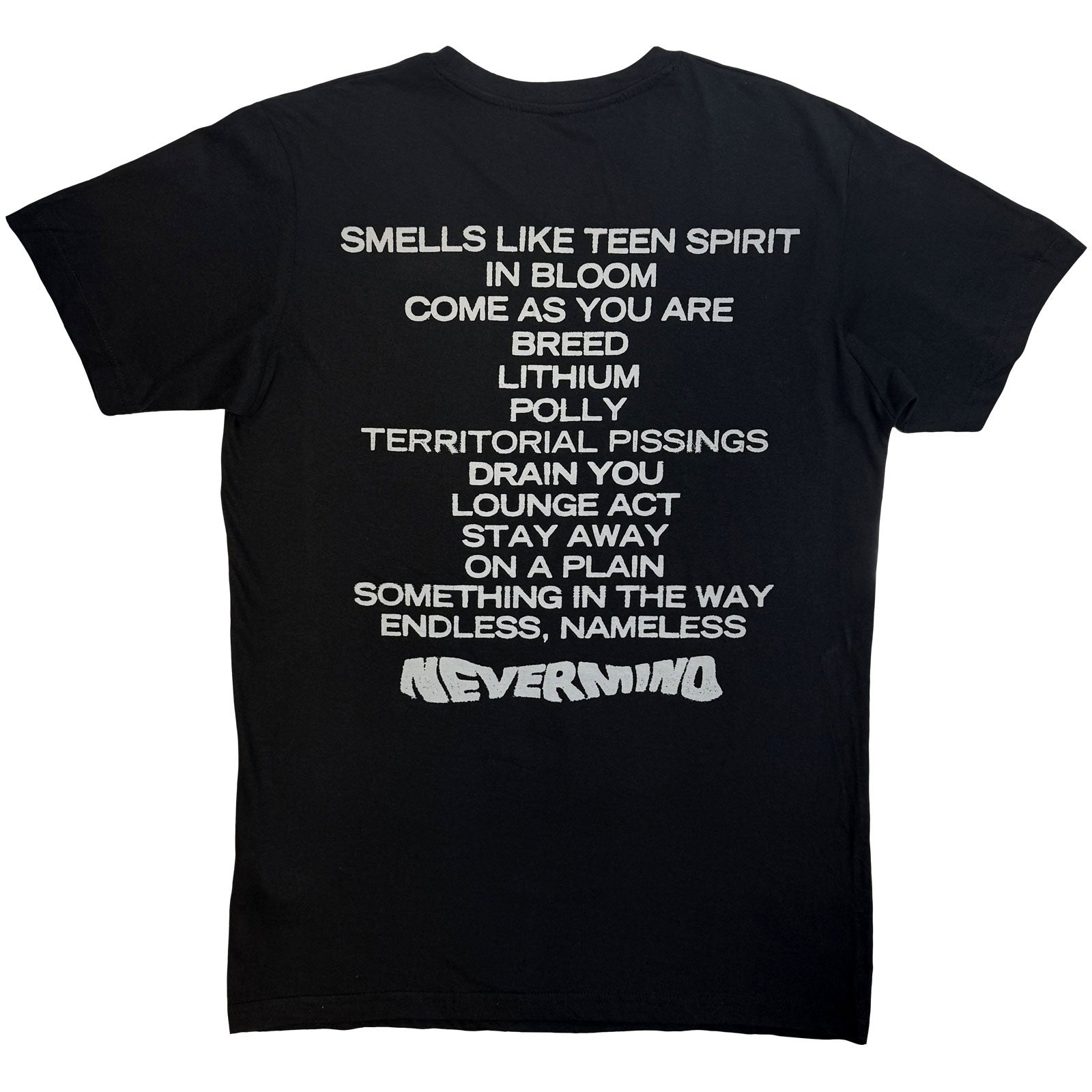 Een foto van een Nirvana T-Shirt