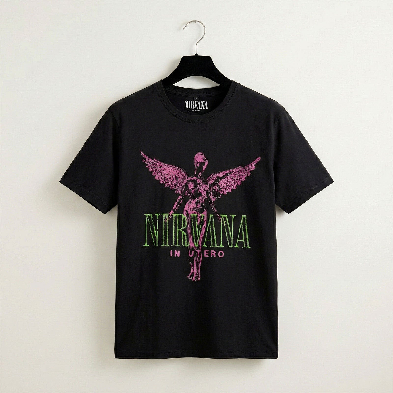 Een foto van een Nirvana T-Shirt