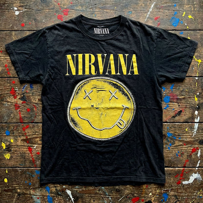 Een foto van een Nirvana T-Shirt