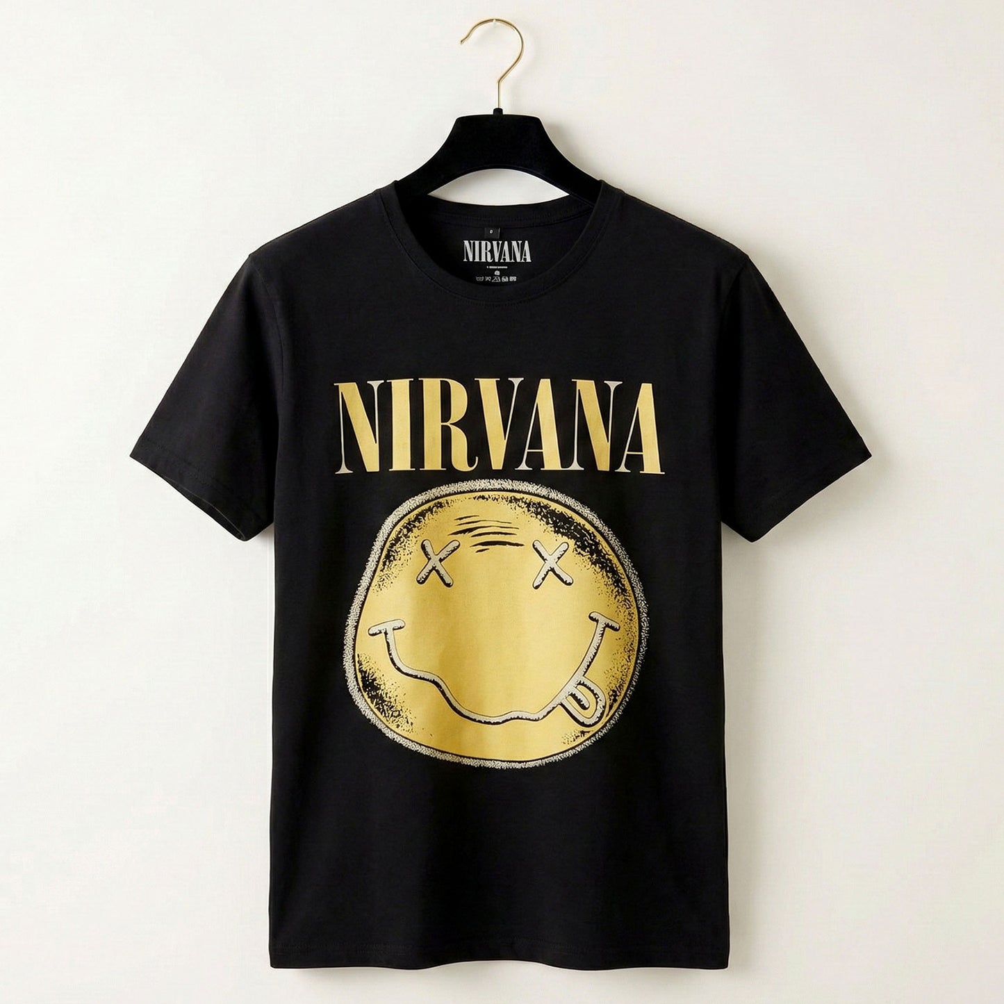 Een foto van een Nirvana T-Shirt