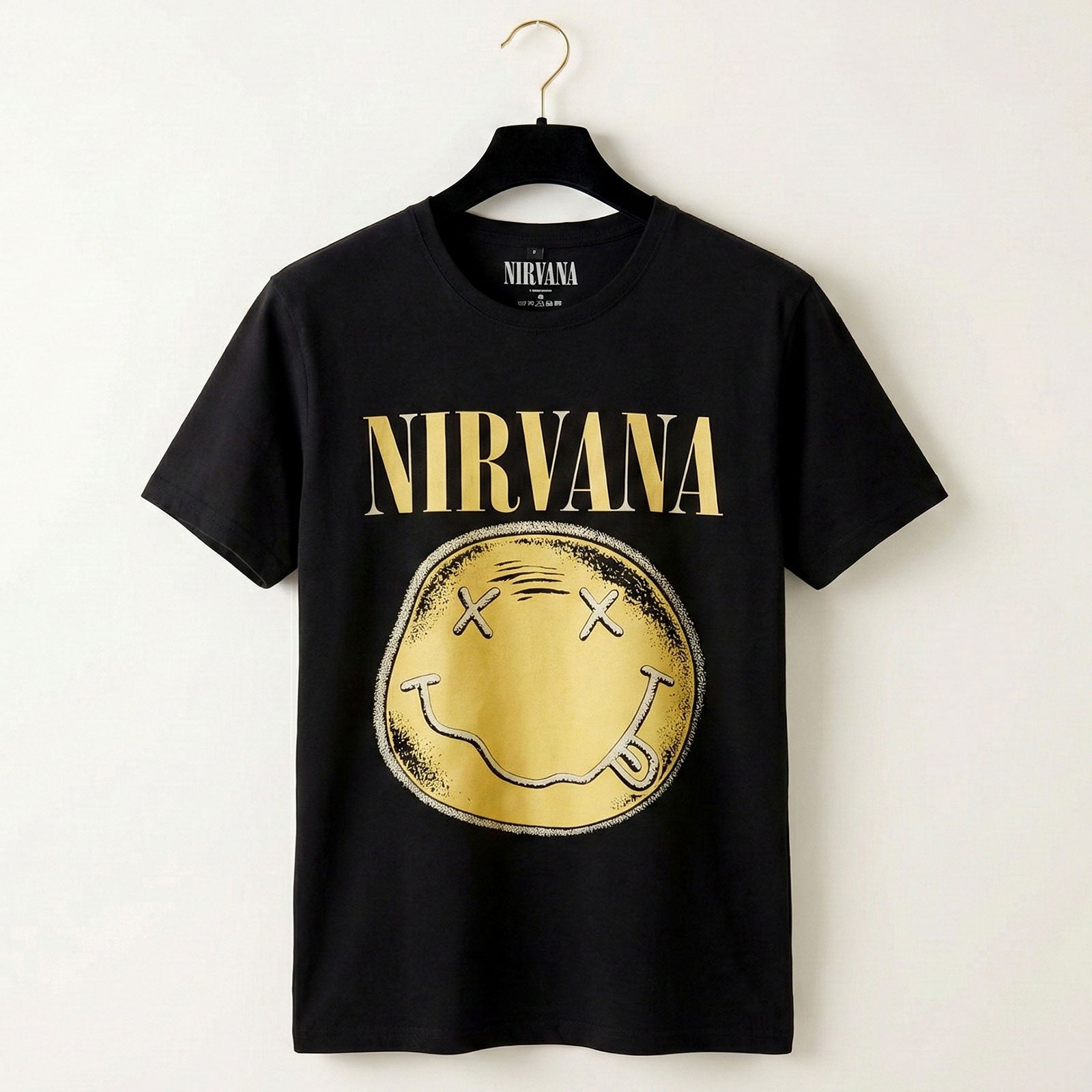 Een foto van een Nirvana T-Shirt