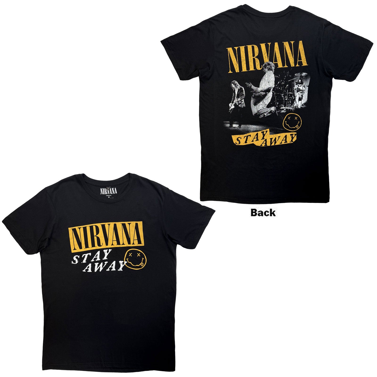 Een foto van een Nirvana T-Shirt