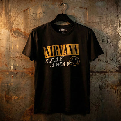 Een foto van een Nirvana T-Shirt