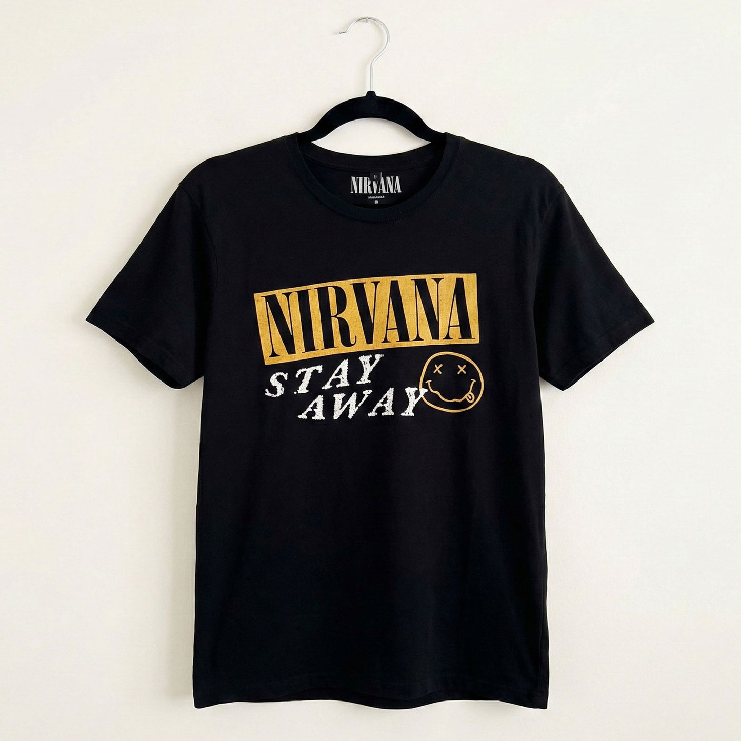 Een foto van een Nirvana T-Shirt