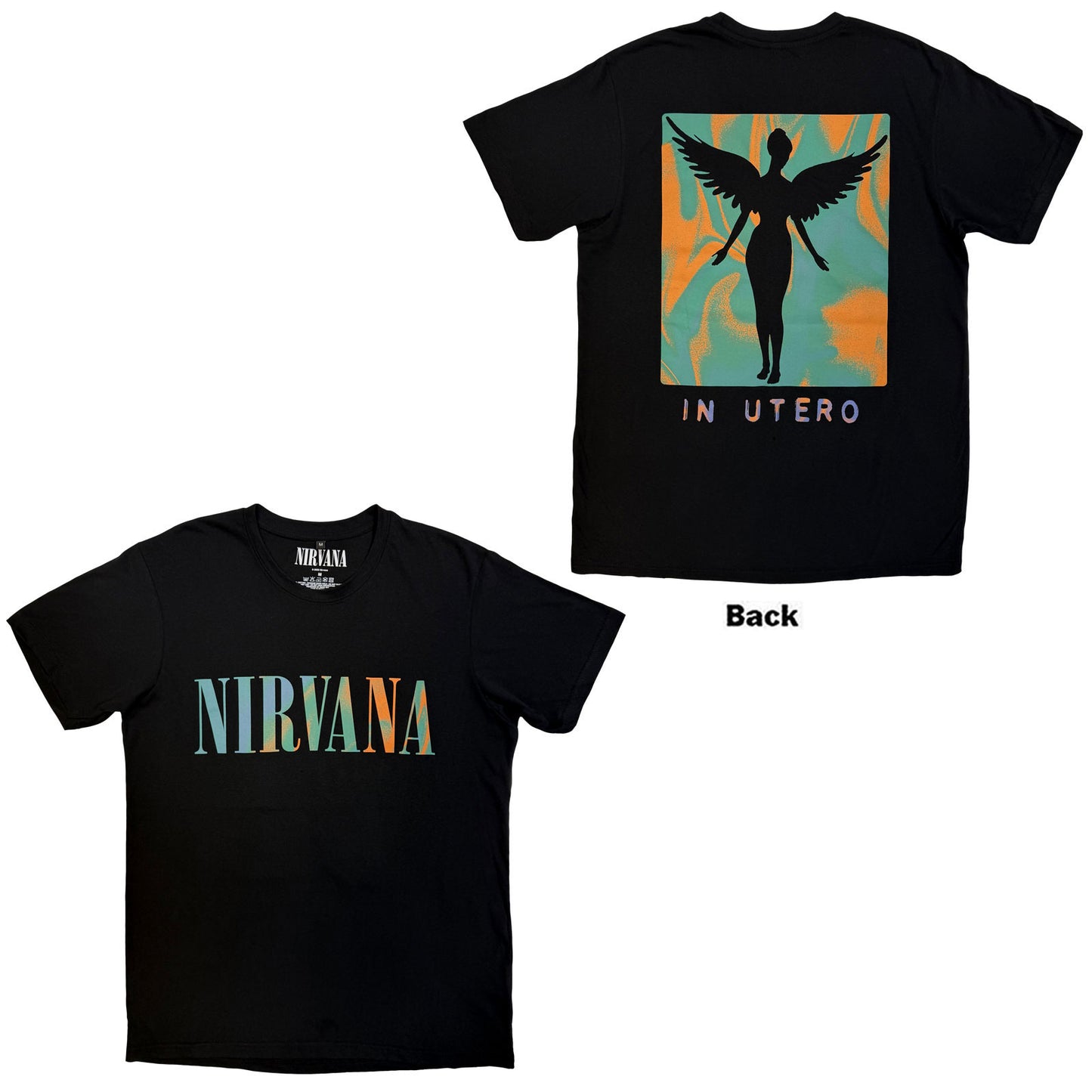Een foto van een Nirvana T-Shirt