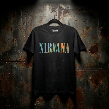 Een foto van een Nirvana T-Shirt