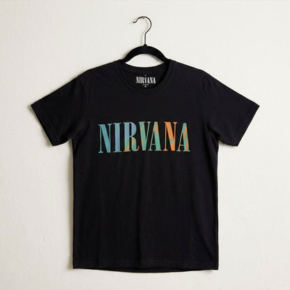 Een foto van een Nirvana T-Shirt