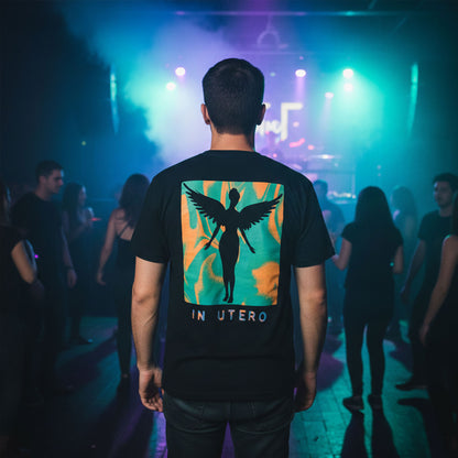 Een foto van een Nirvana T-Shirt