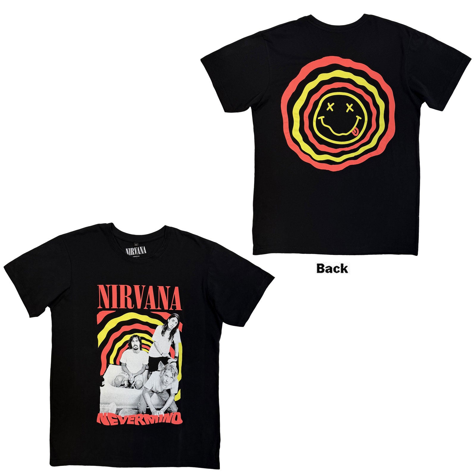 Een foto van een Nirvana T-Shirt