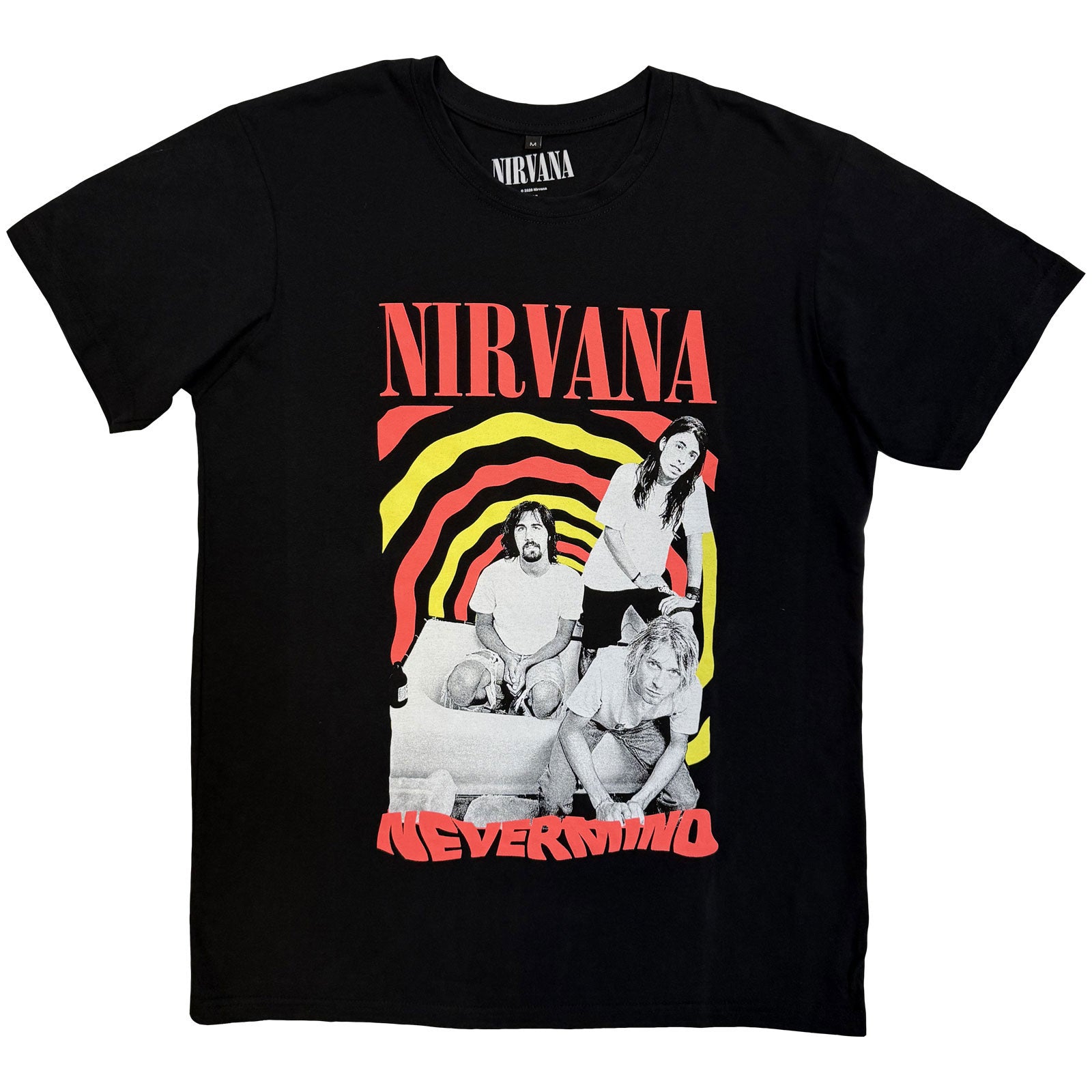 Een foto van een Nirvana T-Shirt