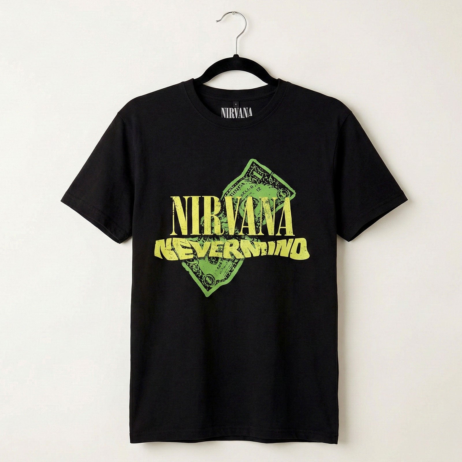 Een foto van een Nirvana T-Shirt