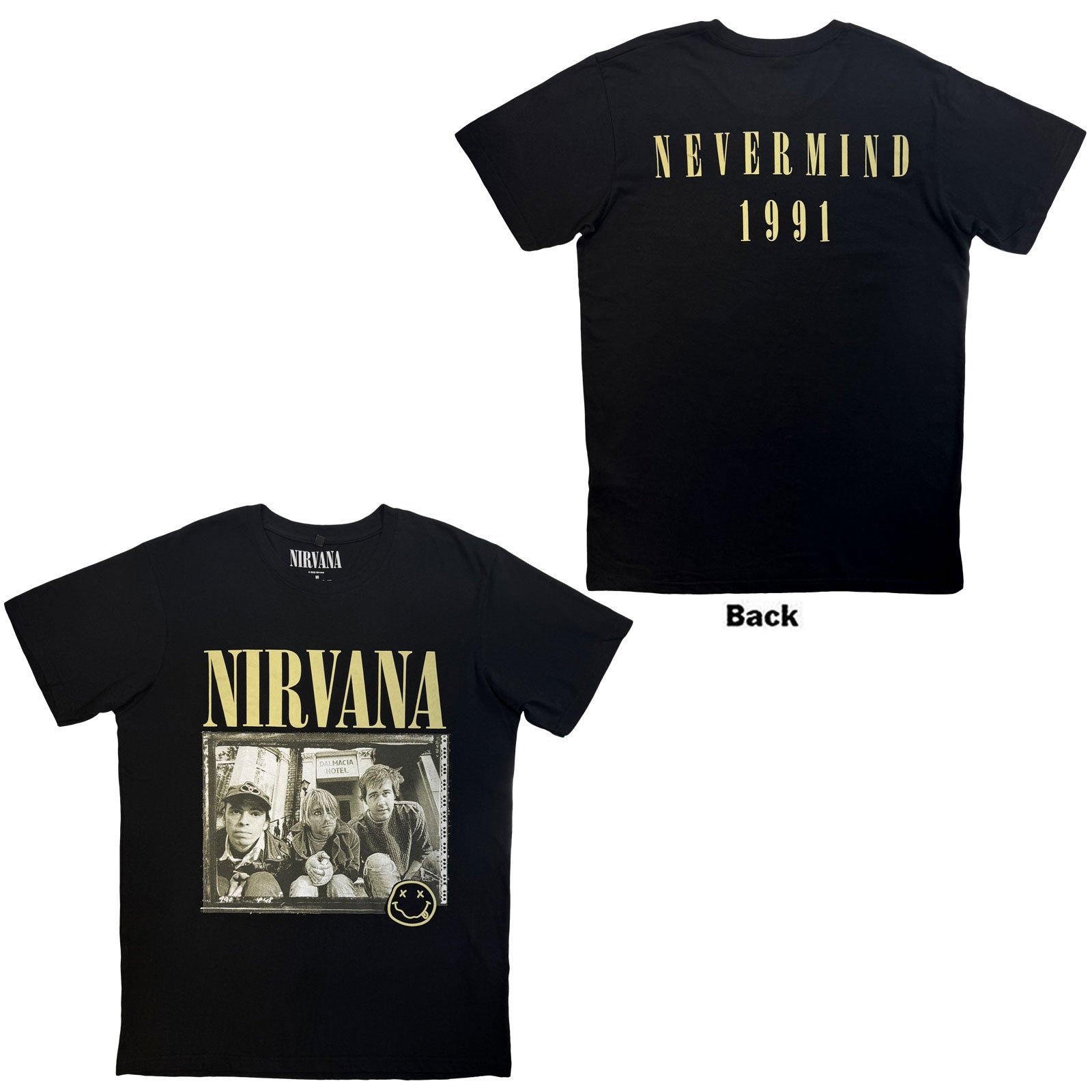 Een foto van een Nirvana T-Shirt