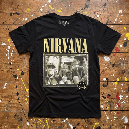 Een foto van een Nirvana T-Shirt