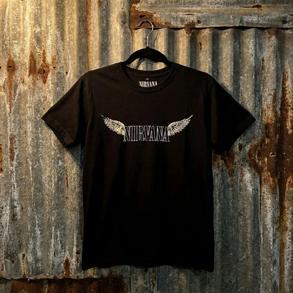 Een foto van een Nirvana T-Shirt