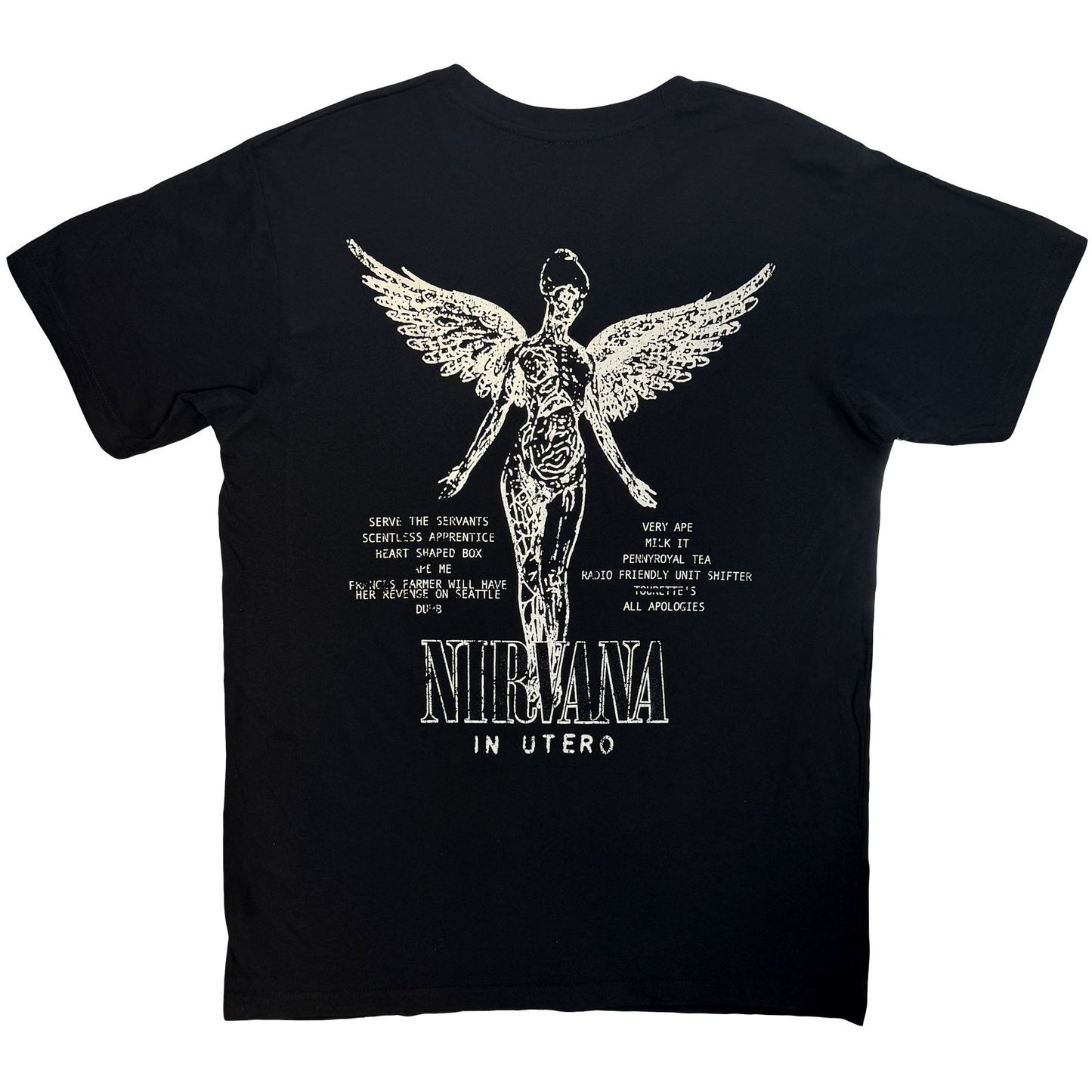 Een foto van een Nirvana T-Shirt