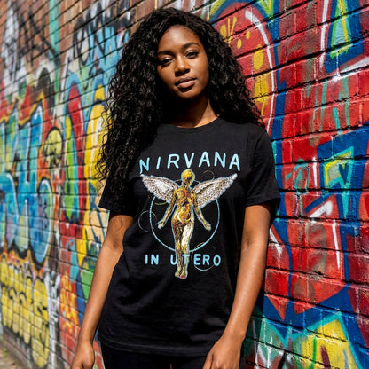 Een foto van een Nirvana T-Shirt