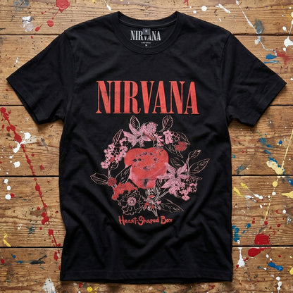 Een foto van een Nirvana T-Shirt