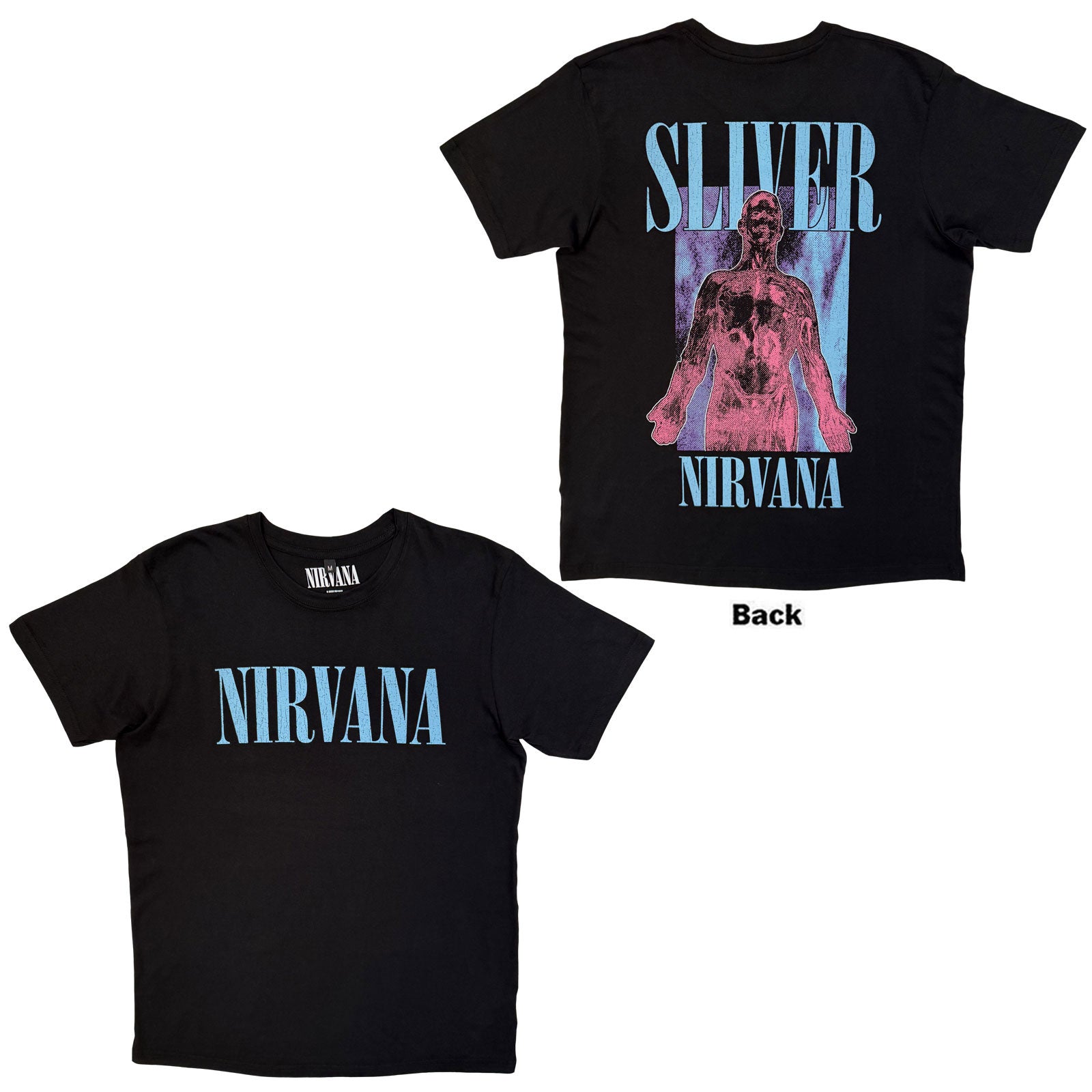 Een foto van een Nirvana T-Shirt