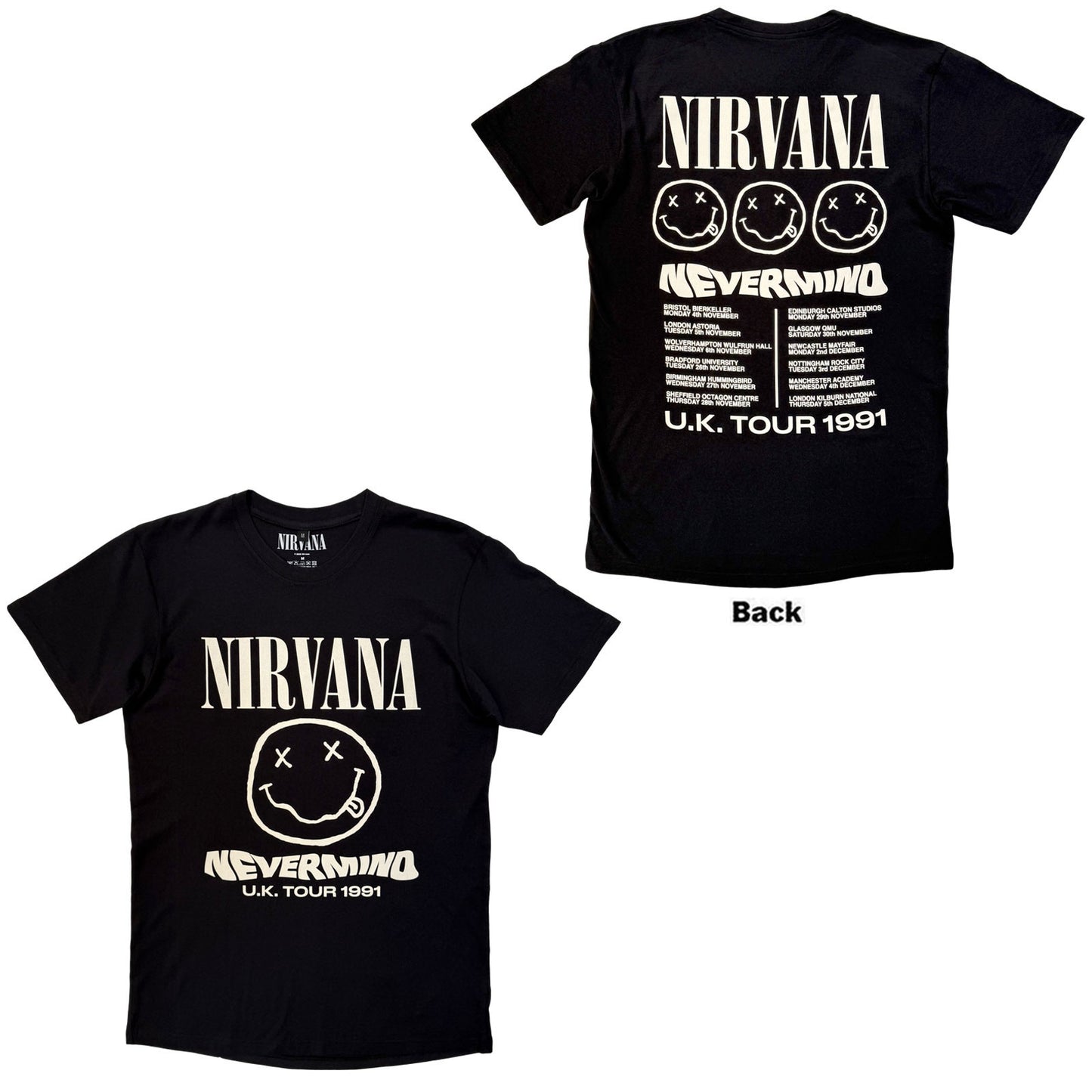 Een foto van een Nirvana T-Shirt