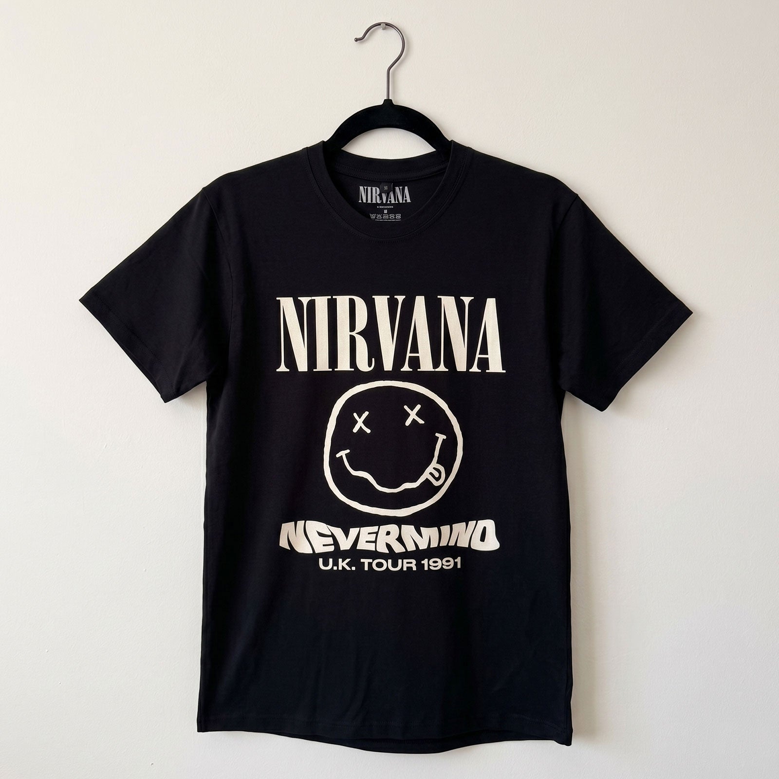 Een foto van een Nirvana T-Shirt