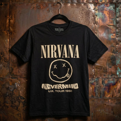 Een foto van een Nirvana T-Shirt