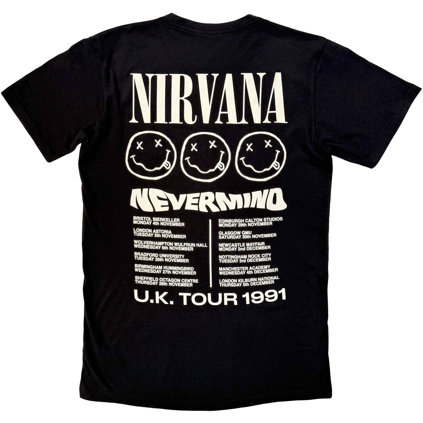 Een foto van een Nirvana T-Shirt