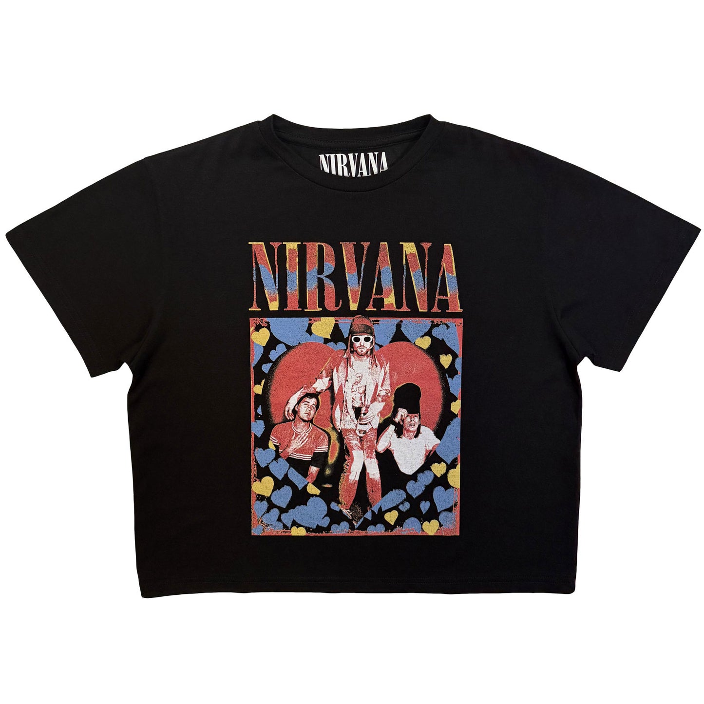 Een foto van een Nirvana T-Shirt