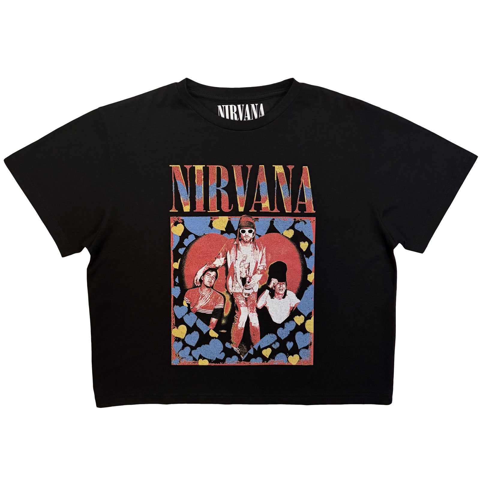 Een foto van een Nirvana T-Shirt
