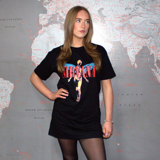 Een foto van een Nirvana T-Shirt Jurk