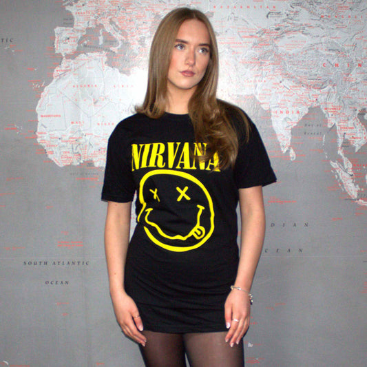 Een foto van een Nirvana T-Shirt Jurk