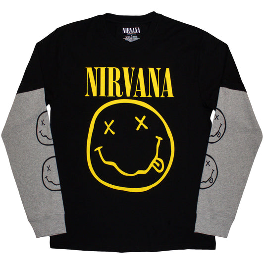 Een foto van een Nirvana T-Shirt