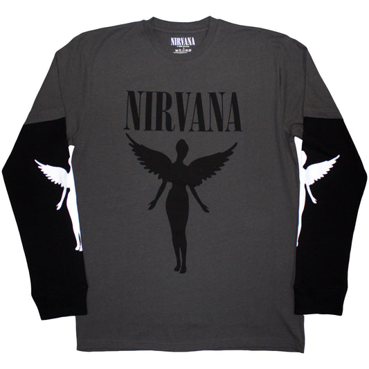 Een foto van een Nirvana T-Shirt