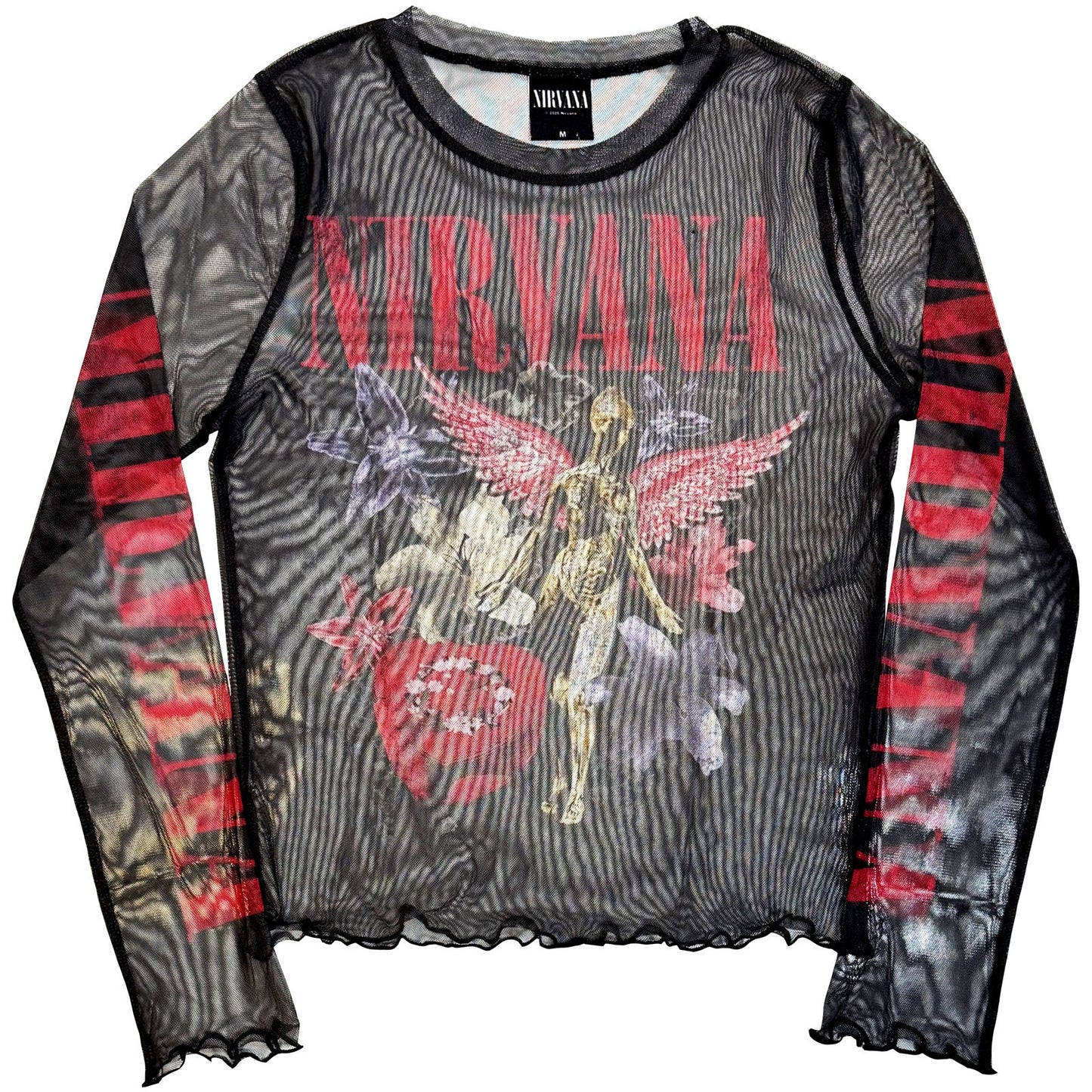 Een foto van een Nirvana T-Shirt