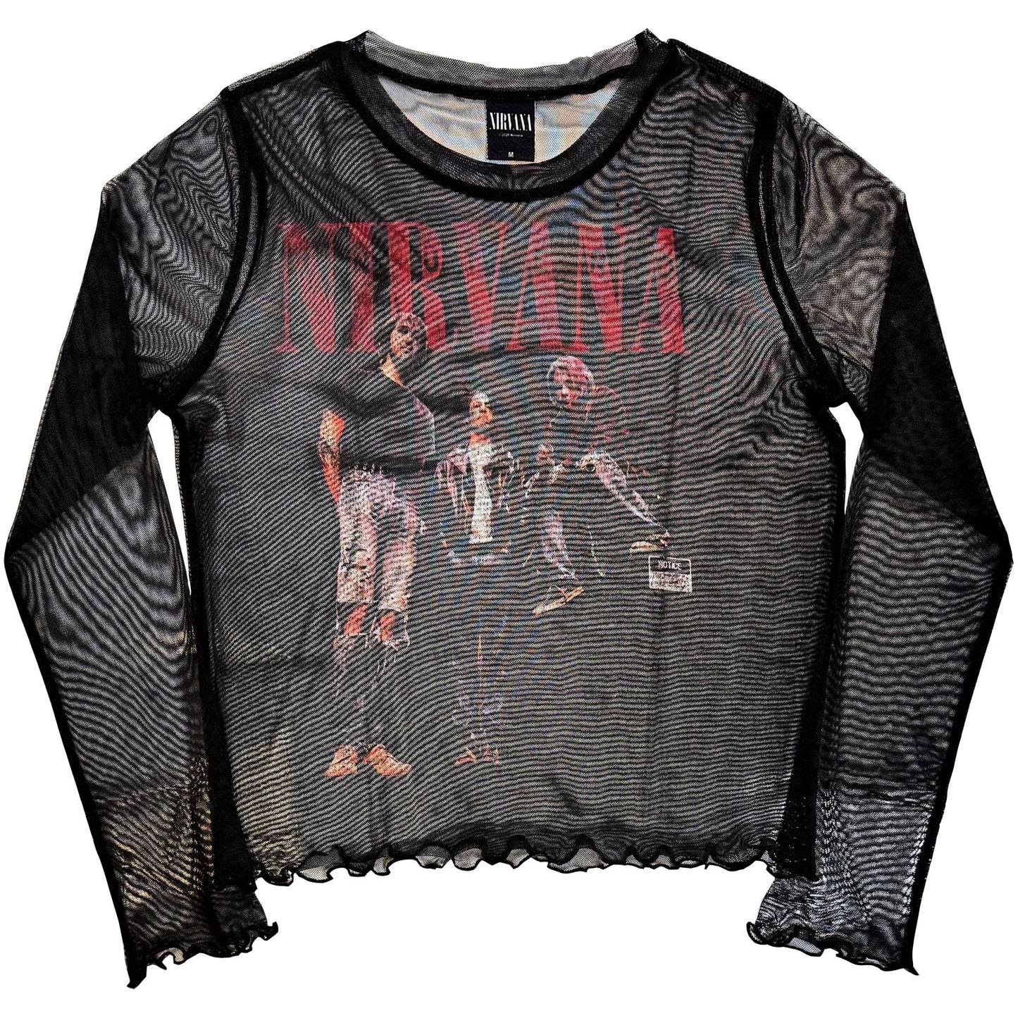 Een foto van een Nirvana T-Shirt
