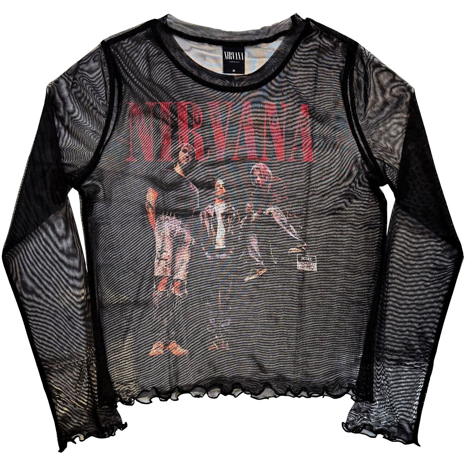 Een foto van een Nirvana T-Shirt