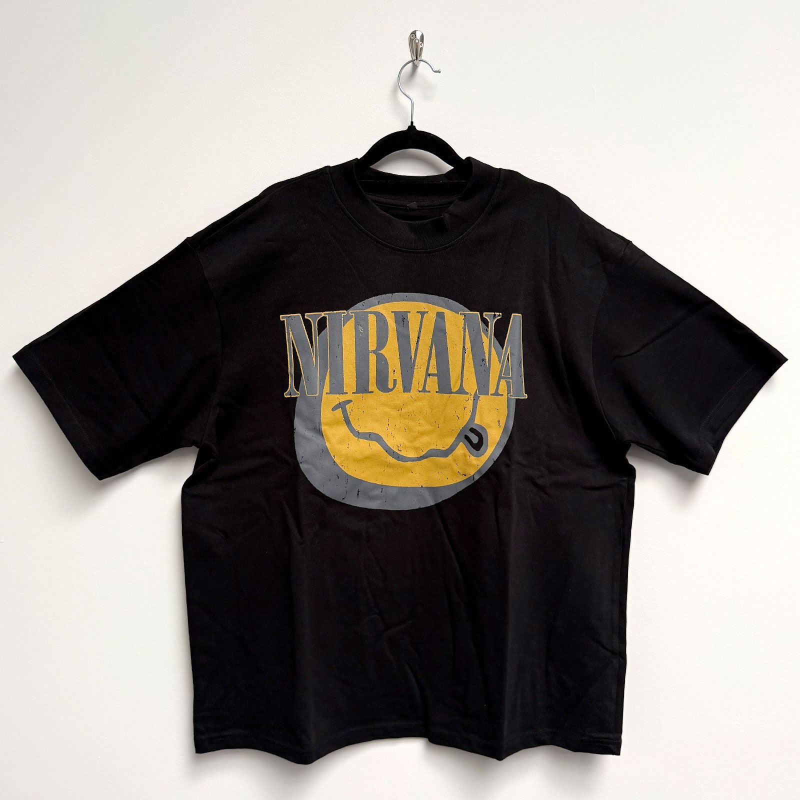 Een foto van een Nirvana T-Shirt
