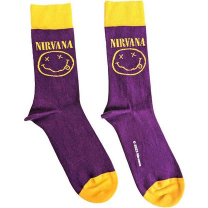 Een foto van een Nirvana Sokken