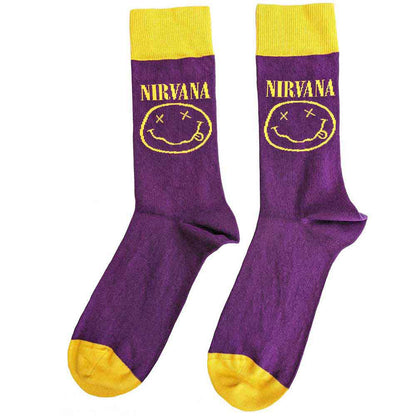 Een foto van een Nirvana Sokken