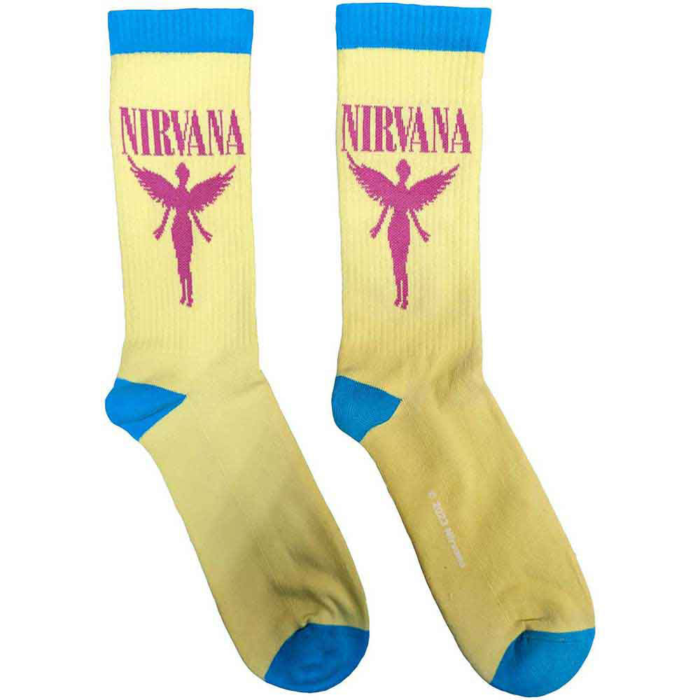 Een foto van een Nirvana Sokken