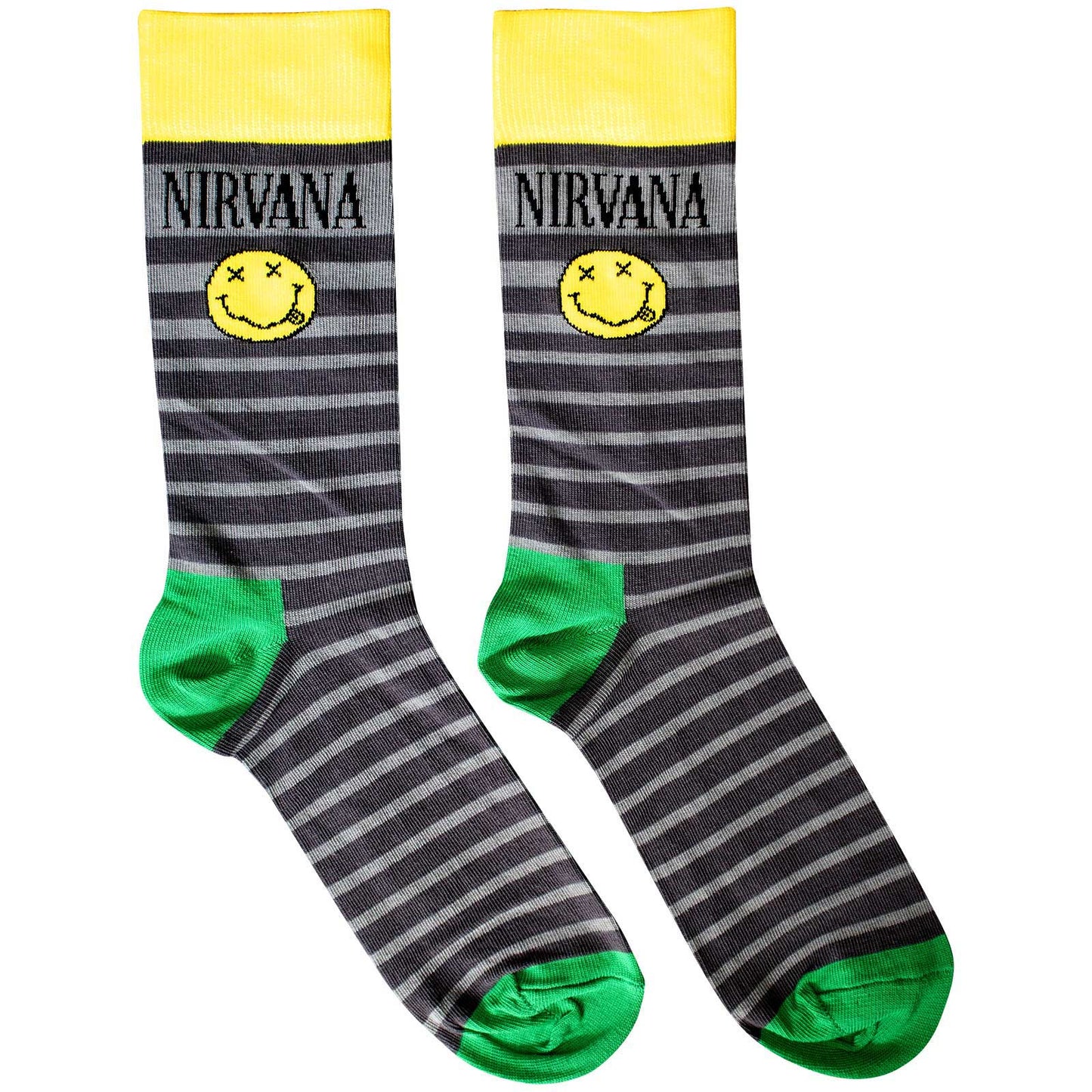 Een foto van een Nirvana Sokken